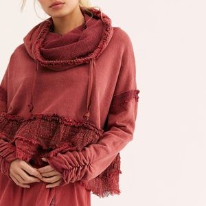 Free People Playing in Plaid Pullover